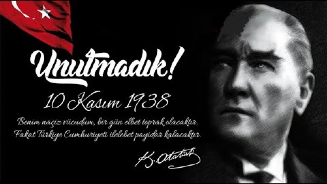 Cumhuriyetimizin kurucusu Gazi Mustafa Kemal Atatürk'ü ebediyete intikal edişinin 85. yıl dönümünde rahmet, minnet ve şükranla anıyoruz.